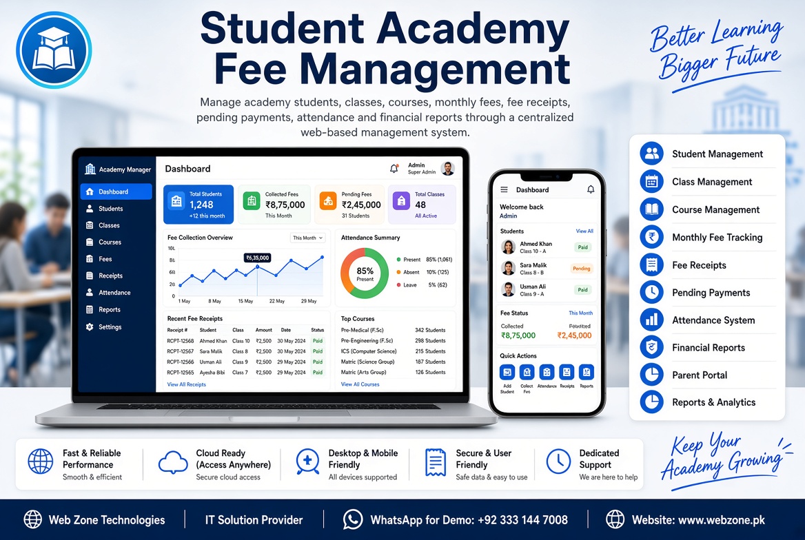 Student Academy Fee Management